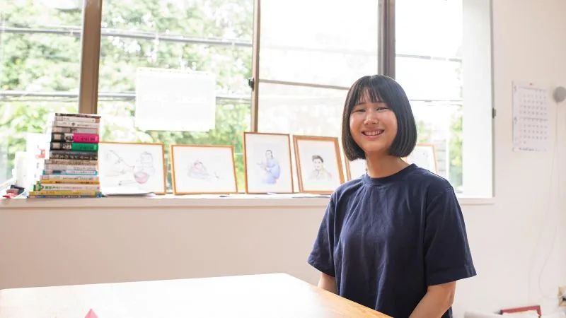不登校支援に取り組む高校生 島本美帆さん【ひと】