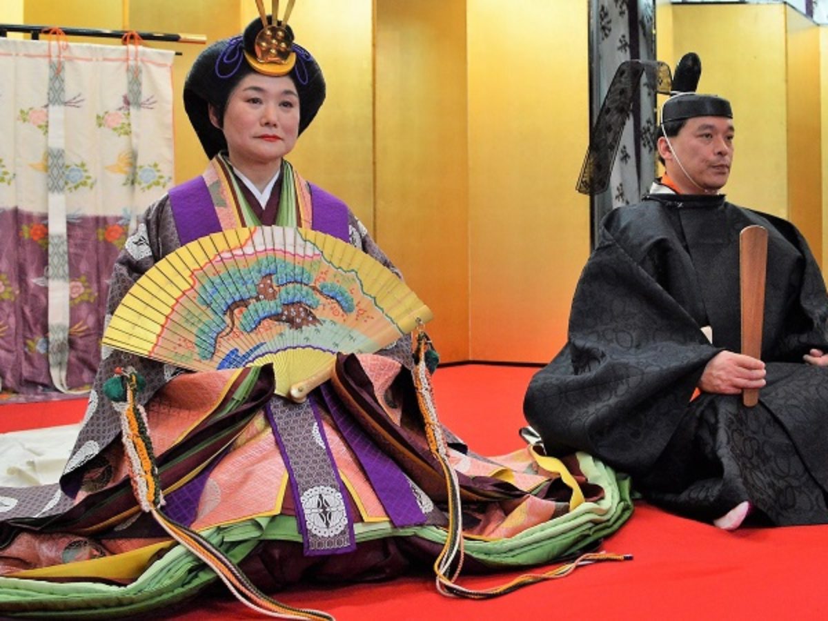 平安時代にタイムスリップ ひな人形になったよう 土浦