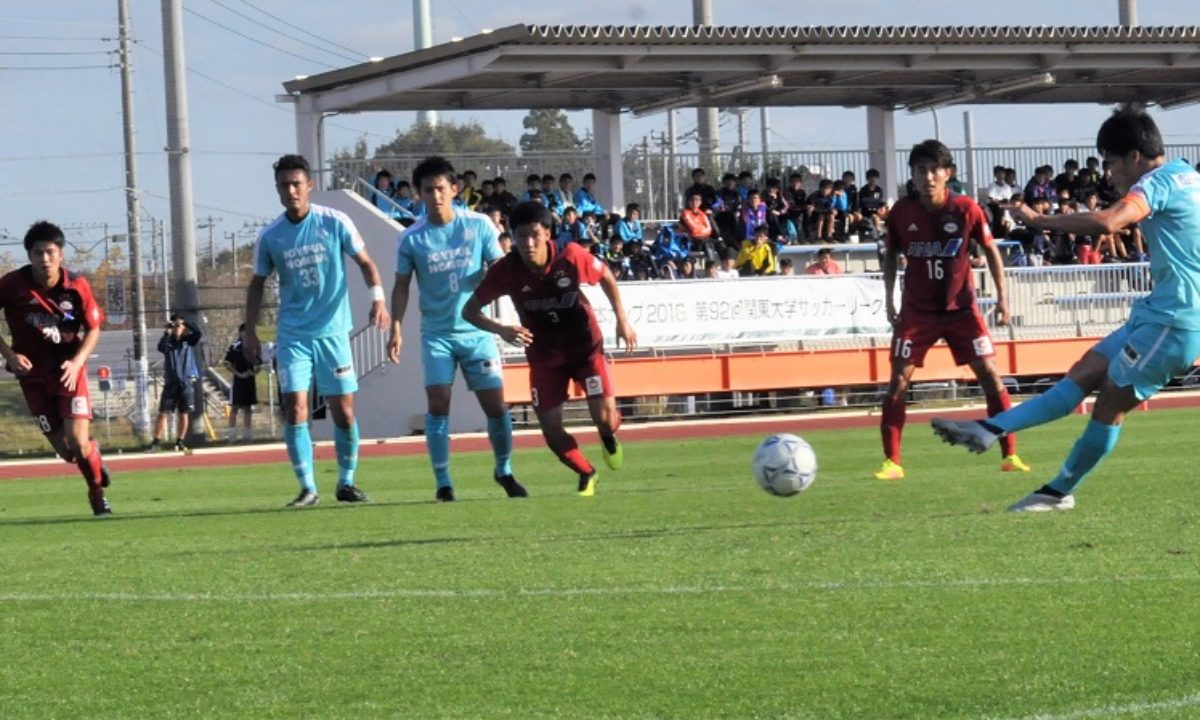 筑波大 流経大に引き分け リーグ優勝逃す 関東大学サッカー