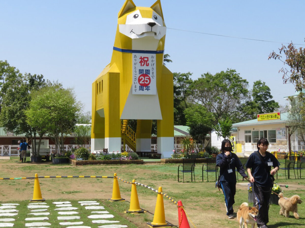 開園25周年 つくばわんわんランド 人とペットが共存する拠点に