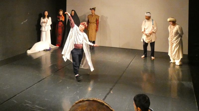 筑波山の風景画家 御手洗さんしのび 回顧展と金色姫舞踏劇